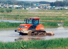 田植えの準備